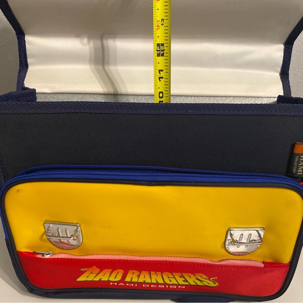 Power Rangers Wild Force/Gao Rangers Hami Design School Book Bag/Backpack - Picture 14 of 14
